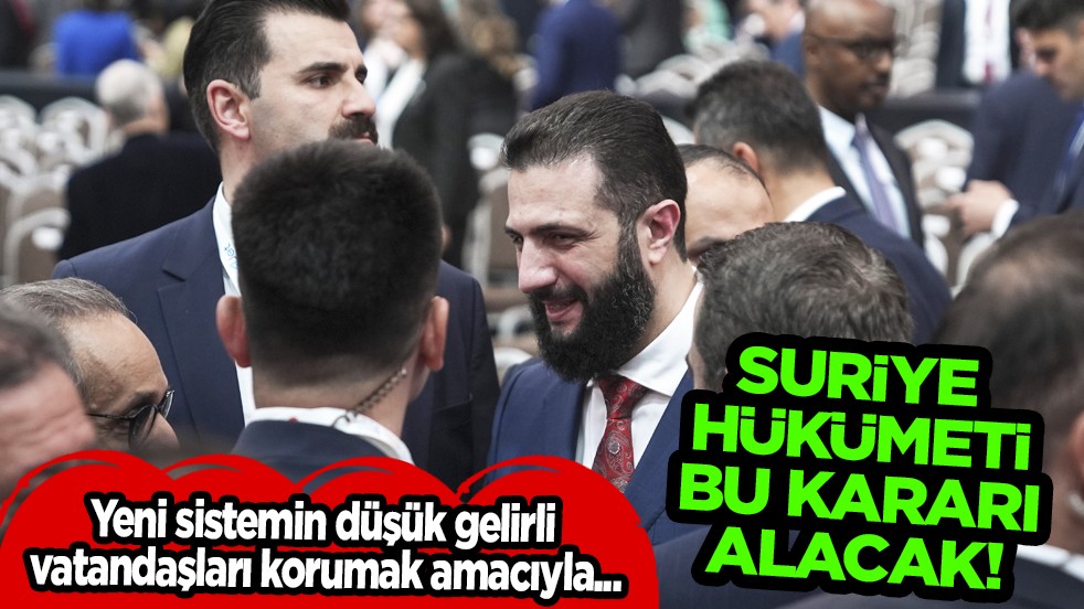 Bu adım, vergi tabanını genişletmek... Suriye, çalışandan vergi almayı bitiriyor