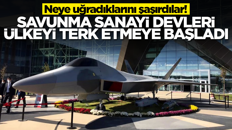 Bu beklenmiyordu:: Savunma sanayi devleri ülkeden kaçmaya başladı