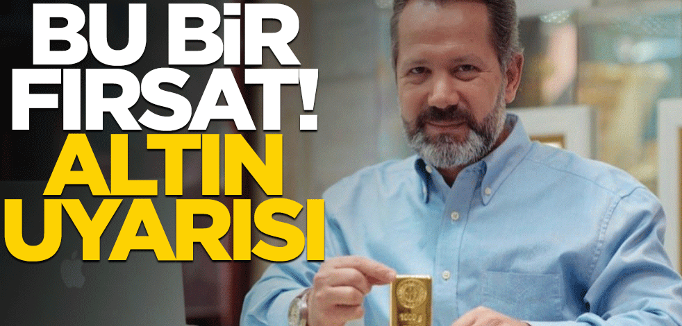 Bu bir fırsat! İslam Memiş'ten altın uyarısı