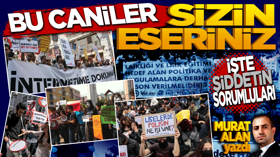 "Bu caniler sizin eseriniz" Okullardaki şiddetin sorumlusu milli değerlere düşman azgın azınlıktır