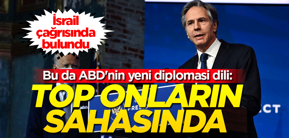 Bu da ABD'nin yeni diplomasi dili: Top onların sahasında