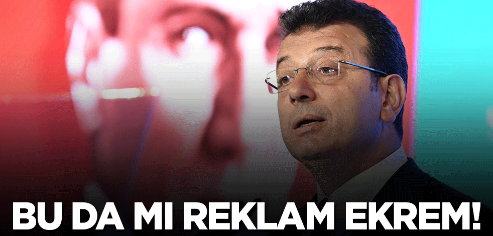 Bu da mı reklam Ekrem? Bak yönettiğin İstanbul'lu genç neler yazmış!