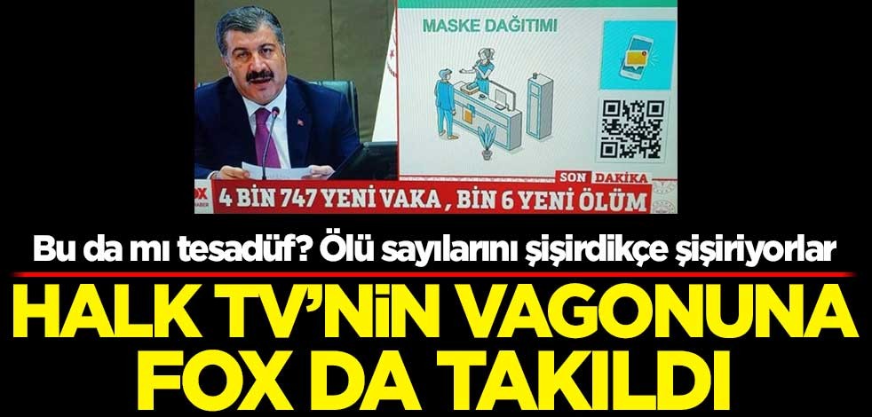 Bu da mı tesadüf? Halk TV'nin vagonuna FOX da takıldı