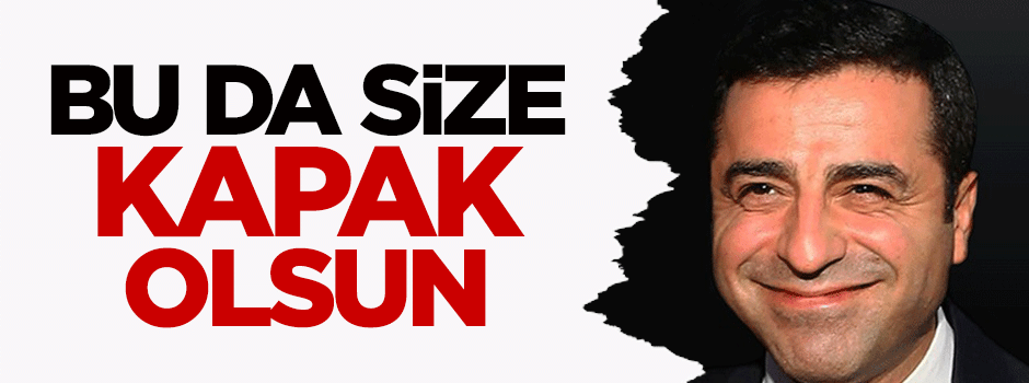 Bu da size kapak olsun