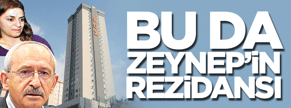 Bu da Zeynep’in rezidansı