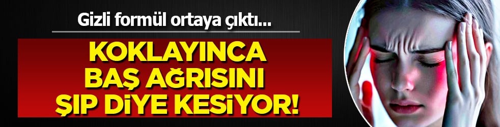 Bu detay çok şaşırtacak: Koklayınca baş ağrısını şıp diye kesiyor
