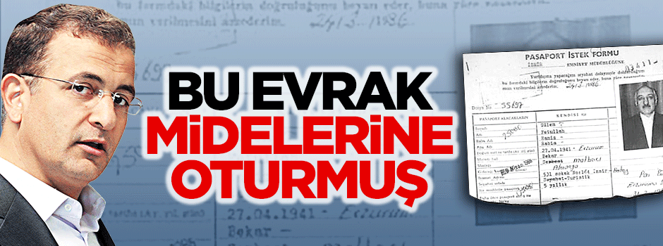 Bu evrak midelerine oturmuş