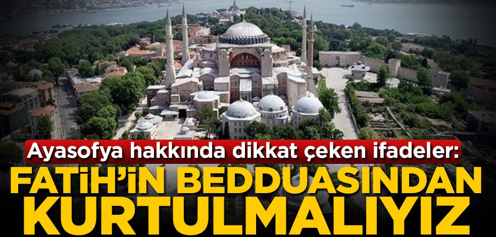 "Bu facianın önüne geçmeliyiz" diyen Tarihçi-Yazar Yavuz Bahadıroğlu'ndan dikkat çeken Ayasofya açıklaması: Fatih'in bedduasından kurtulmalıyız