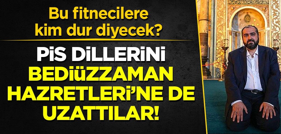 Bu fitnecilere kim dur diyecek? Prof. Boynukalın, Said Nursi Hazretleri'ni andığı için de hedef alındı!