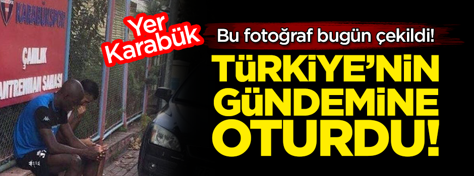 Bu fotoğraf bugün çekildi! Türkiye'nin gündemine oturdu