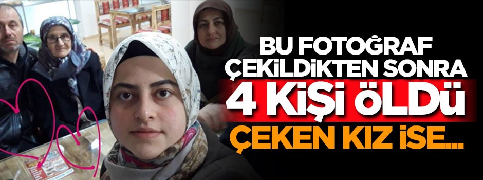 Bu fotoğraf çekildikten hemen sonra 4 kişi öldü! Çeken kız ise...