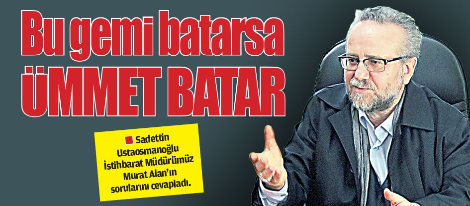 Bu gemi batarsa ümmet batar