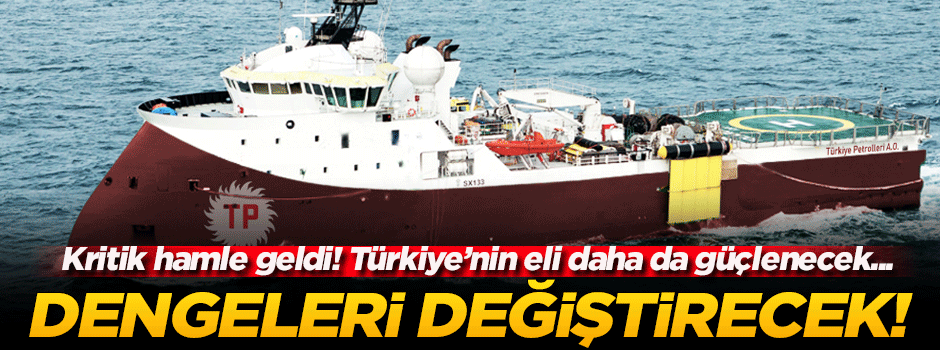 Bu gemi dengeleri değiştirecek!