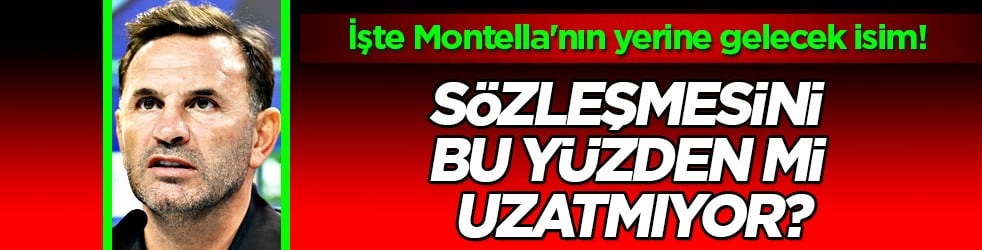 Bu iddia çok konuşulur: İşte Montella'nın yerine gelecek isim! Sözleşmesini bu yüzden mi uzatmıyor?