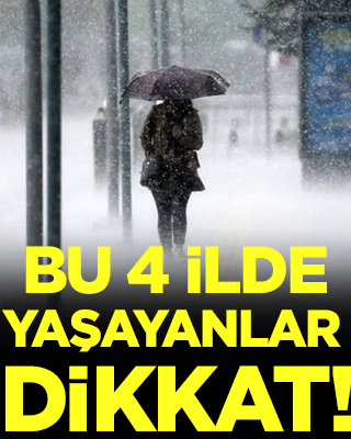  Bu illerde yaşayanlar dikkat: Doğu'da kar, batıda bahar!