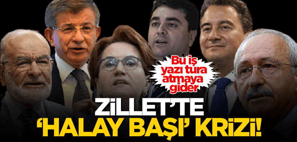 Bu iş yazı tura atmaya gider! Zillet’te ‘halay başı’ krizi