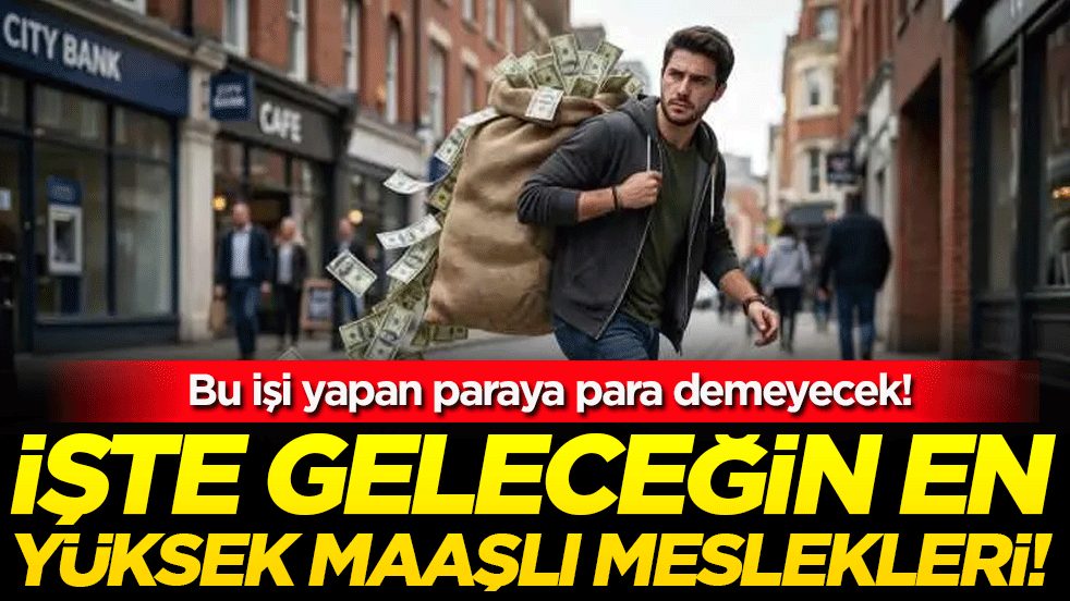 Bu işi yapan paraya para demeyecek: İşte geleceğin en yüksek maaşlı meslekleri!