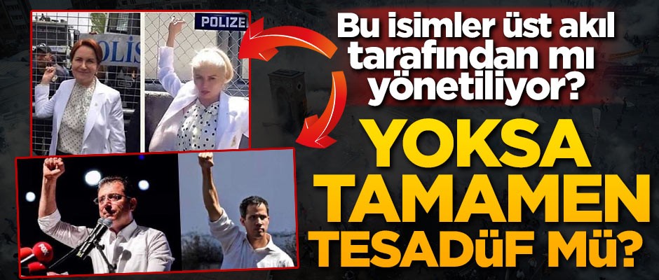 Bu isimler üst akıl tarafından mı yönetiliyor? Yoksa Tamamen tesadüf mü?