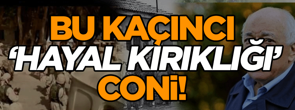 Bu kaçıncı hayal kırıklığı CONİ!