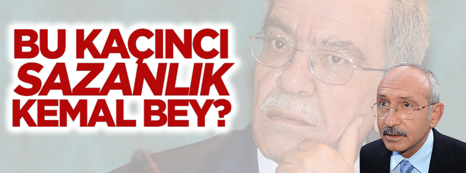 Bu kaçıncı sazanlık Kemal Bey?