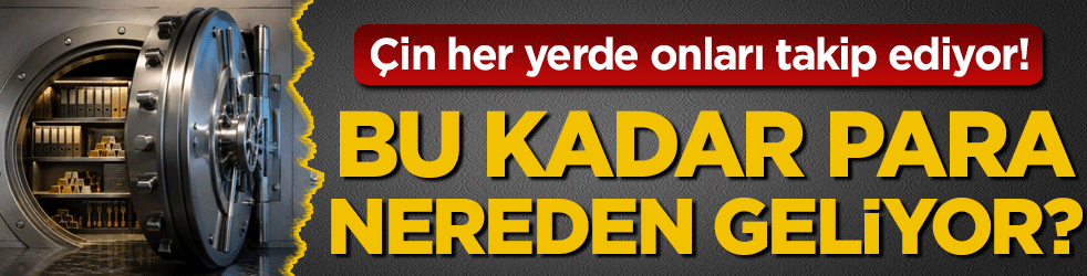 Bu kadar para nereden geliyor? Çin her yerde onları arıyor! 
