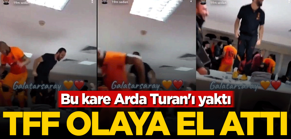 Bu kare Arda Turan'ı yaktı! TFF olaya el attı