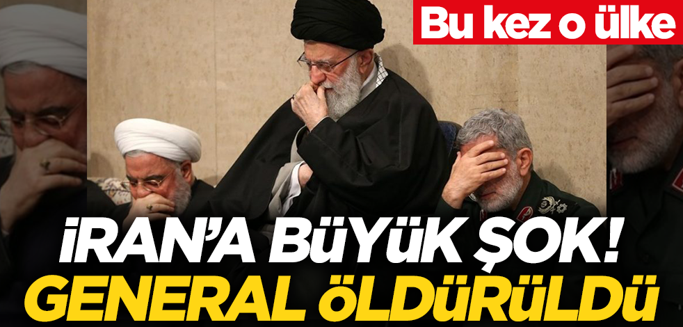 Bu kez İsrail...İran'a büyük şok! General öldürüldü