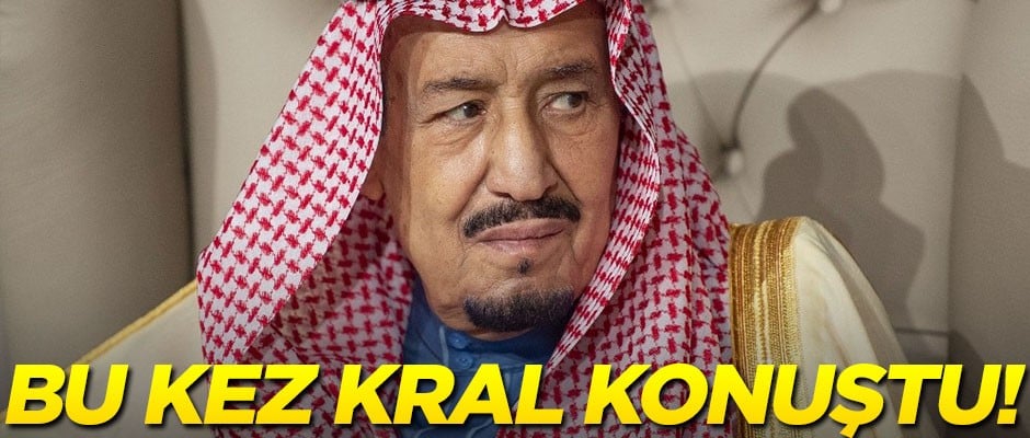Bu kez Kral Selman konuştu!