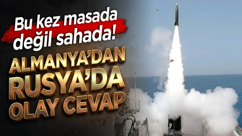 Bu kez masada değil sahada! Almanya’dan Rusya’da olay cevap