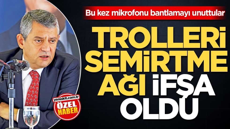 Bu kez mikrofonu bantlamayı unuttular! Trolleri semirtme ağı ifşa oldu