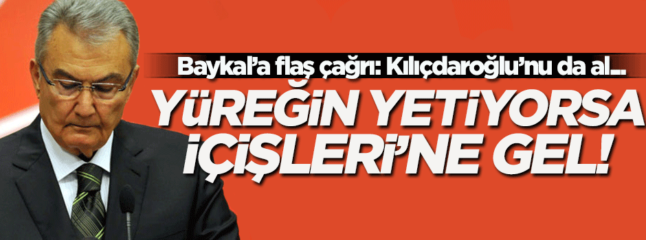 Bu kez Soylu'dan Baykal'a cevap geldi