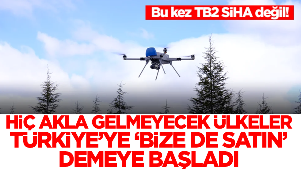 Bu kez TB2 SİHA değil! Hiç akla gelmeyecek ülkeler Türkiye'ye 'bize de satın' demeye başladı