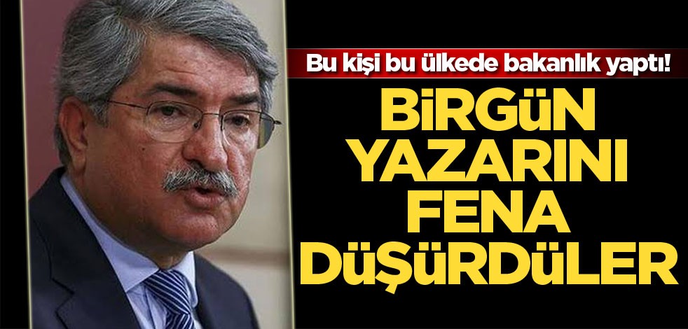 Bu kişi bu ülkede bakanlık yaptı! Birgün yazarını fena düşürdüler