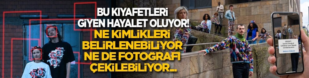 Bu kıyafetleri giyen hayalet oluyor! Ne kimliği belirlenebiliyor ne de fotoğrafı çekilebiliyor