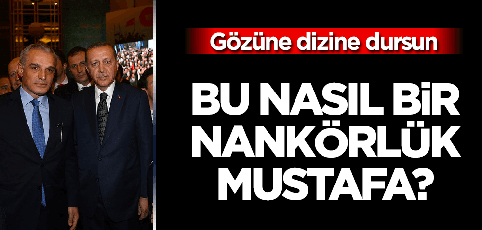 Bu nasıl bir nankörlüktür Mustafa Karaalioğlu?