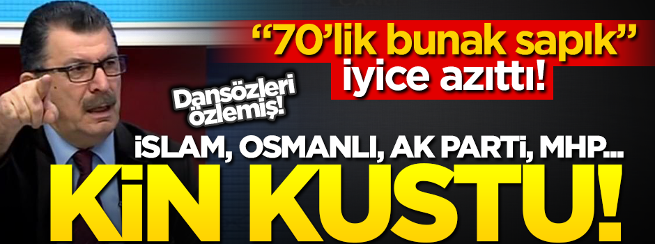 Bu nasıl zihniyet? "70'lik bunak, sapık" Rıza Zelyut iyice azıttı