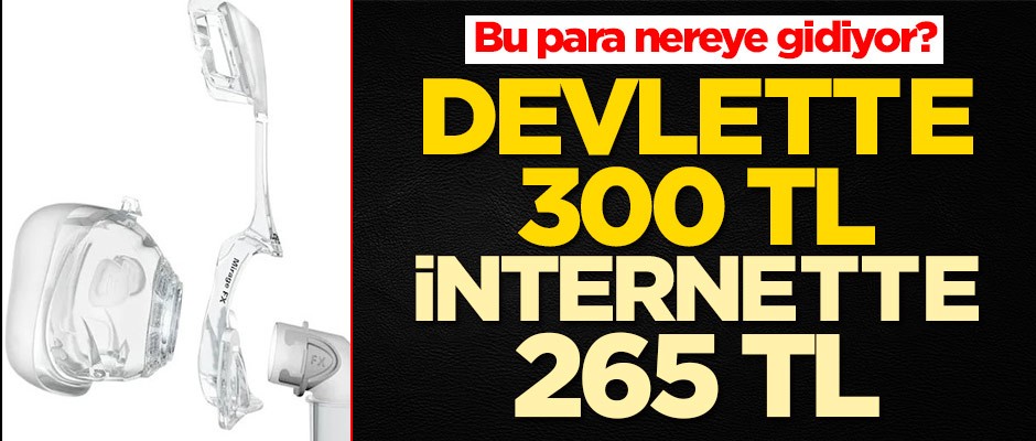 Bu para nereye gidiyor? Devlette 300 TL, internette 265 TL