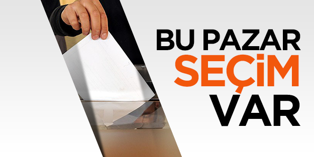 Bu pazar 203 bin seçmen oy kullanacak
