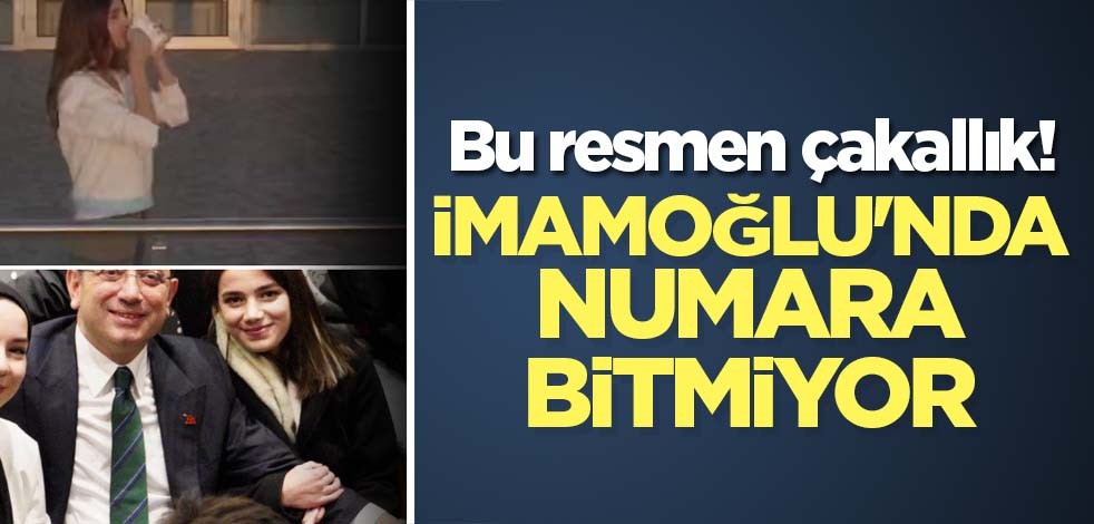 Bu resmen çakallık! İmamoğlu'nda numara bitmiyor