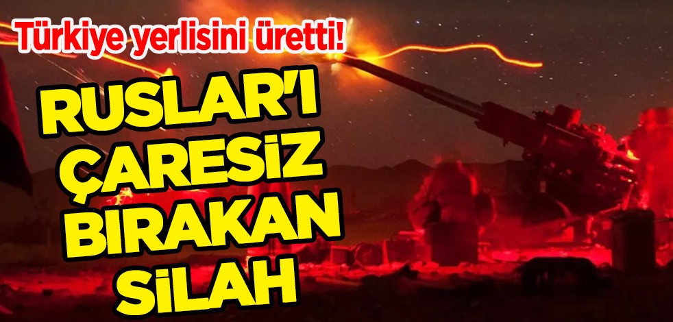 Bu silah Ruslar'ı çaresiz bıraktı! Türkiye'nin yüzde yüz yerli üretimi T-155 Fırtına obüsleri