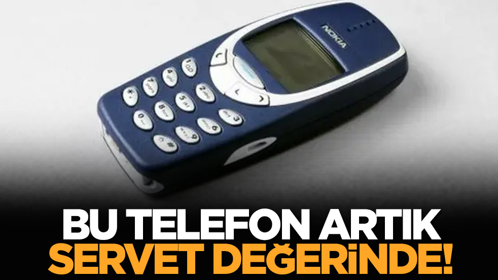 Bu telefon artık servet değerinde!