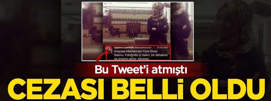Bu Tweet'i atmıştı, cezası belli oldu