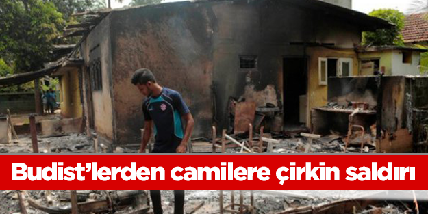 Budist'lerden camilere çirkin saldırı
