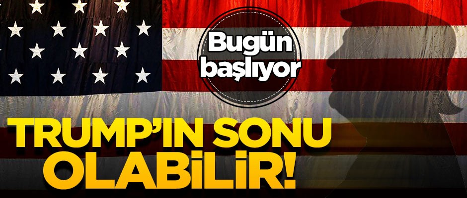 Bugün yapılacak! Trump yönetiminin sonu olabilir