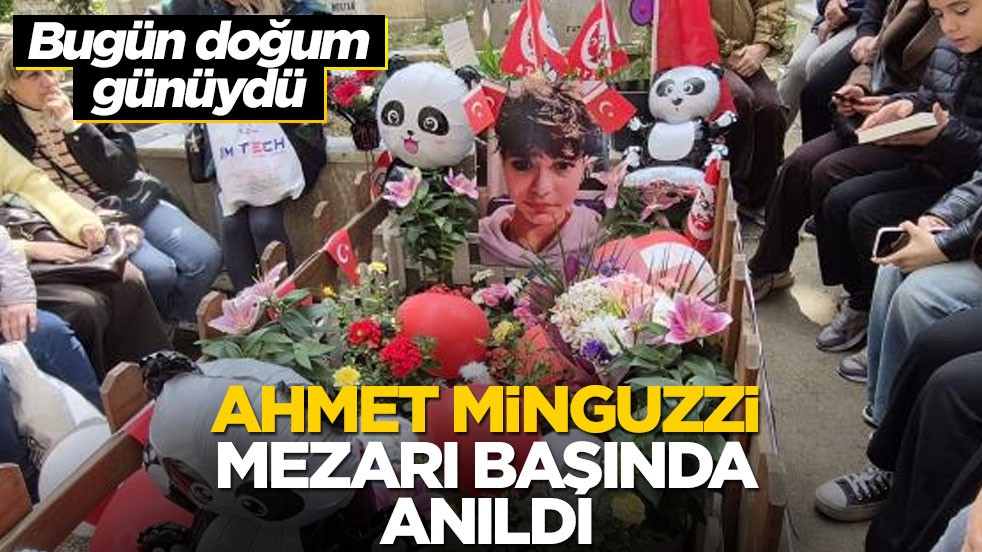Bugün doğum günüydü... Ahmet Minguzzi kabri başında anıldı