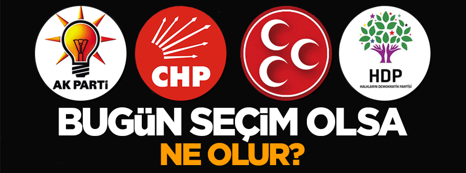 "Bugün seçim olsa ne değişir?"