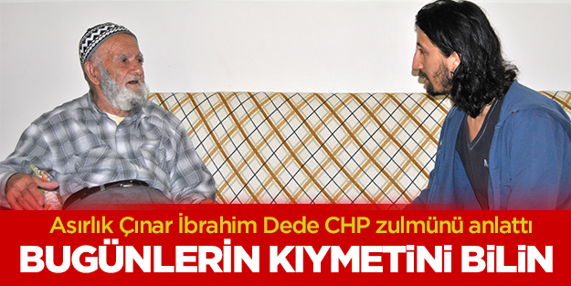 Bugünlerin kıymetini bilin