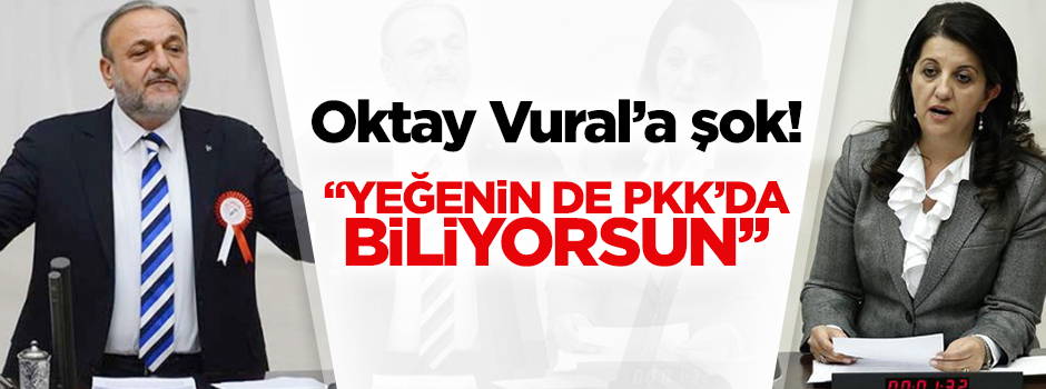 HDP'li Buldan'dan MHP'li Vural'a: Senin Yeğenin de PKK'da