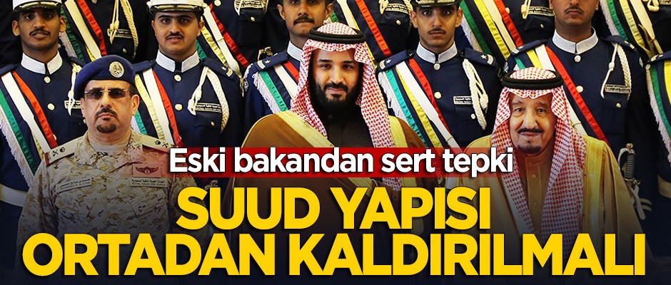 Bülent Akarcalı: Suud yapısı ortadan kaldırılmalı