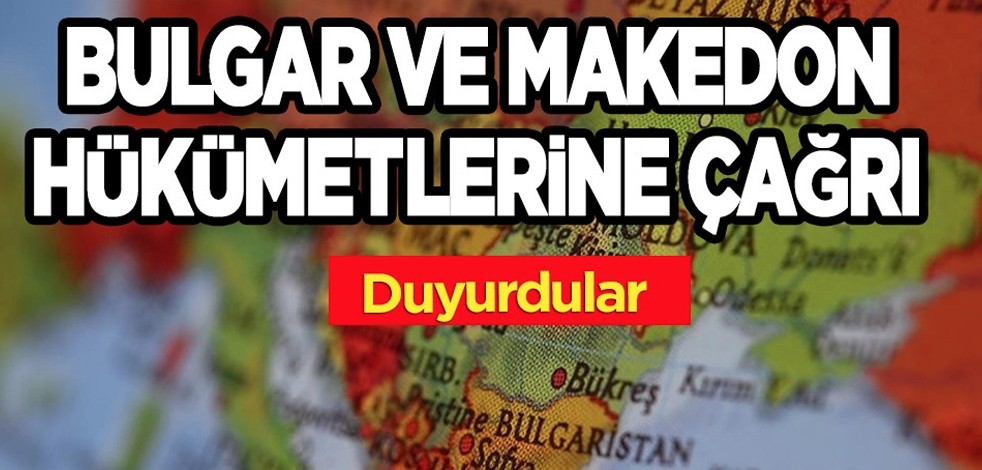 Bulgar ve Makedon hükümetlerini toplantıya çağırdılar! Bulgarlar ciddi önlemler almak istiyor